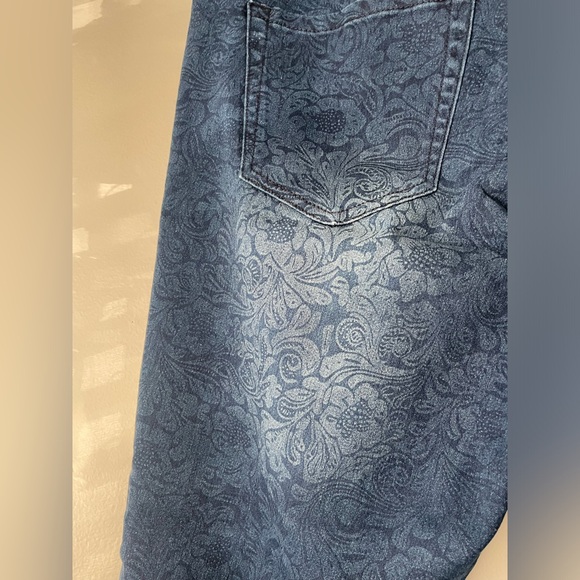 Floral print jeans forever 21 size 16 - Picture 5 of 7